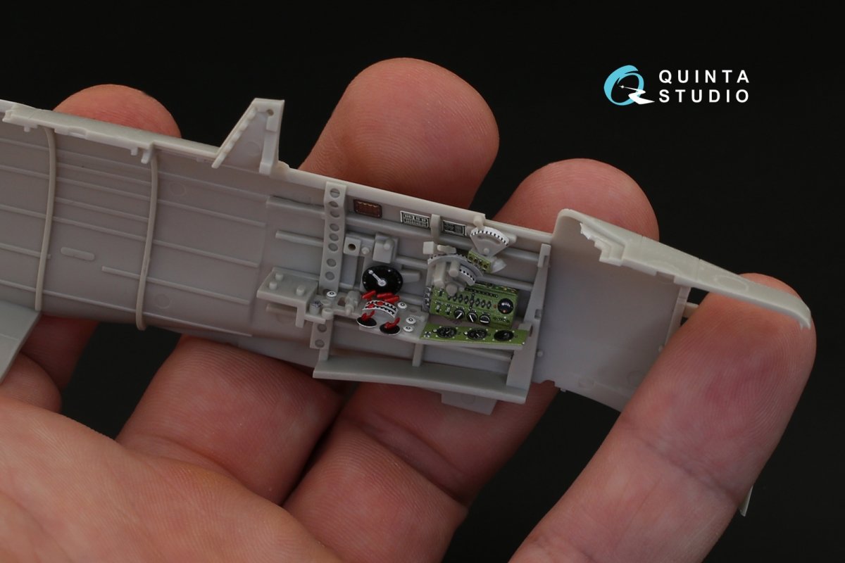Quinta Studio QD32024 A6M2b (Mitsubishi prod.) 3D-Printed &amp;amp; coloured Interior on decal paper (for Tamiya kit) 1/32 – zdjęcie 8