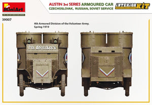 Miniart 39007 Armoured Car Austin 3rd series. 1/35 – zdjęcie 4
