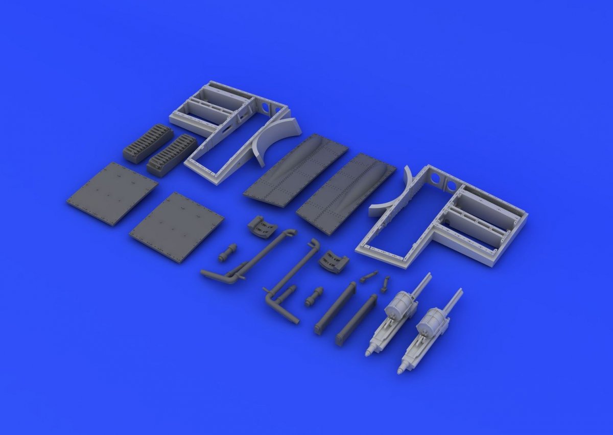 Eduard 648201 Spitfire Mk. VIII gun bays 1/48 (EDUARD) – zdjęcie 6