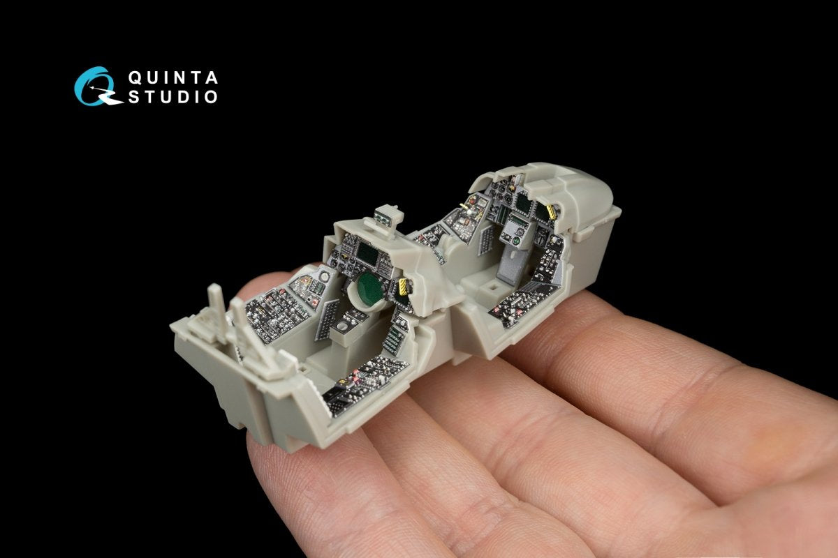 Quinta Studio QD48070 F-14D 3D-Printed &amp;amp; coloured Interior on decal paper (for Tamiya kit) 1/48 – Bild 10