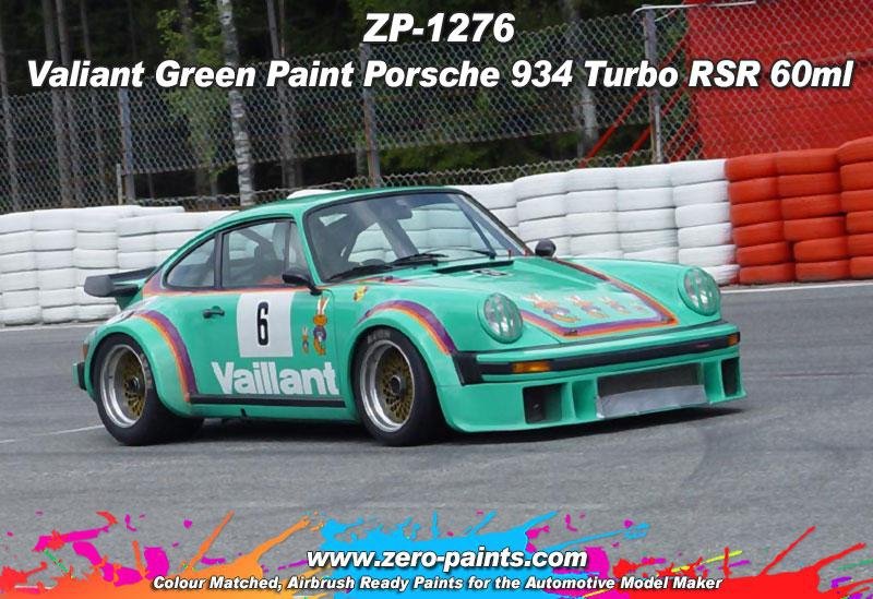 Zero Paints ZP-1276 Valliant Green Paint Porsche 934 Turbo RSR 60ml – image 2
