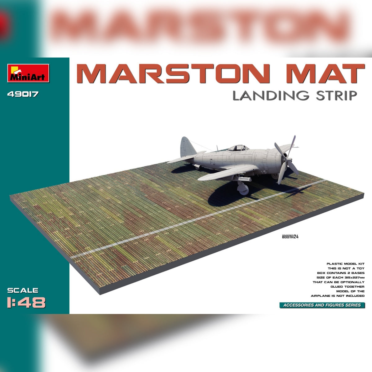 MiniArt 49017 MARSTON MAT. LANDING STRIP 1/48
