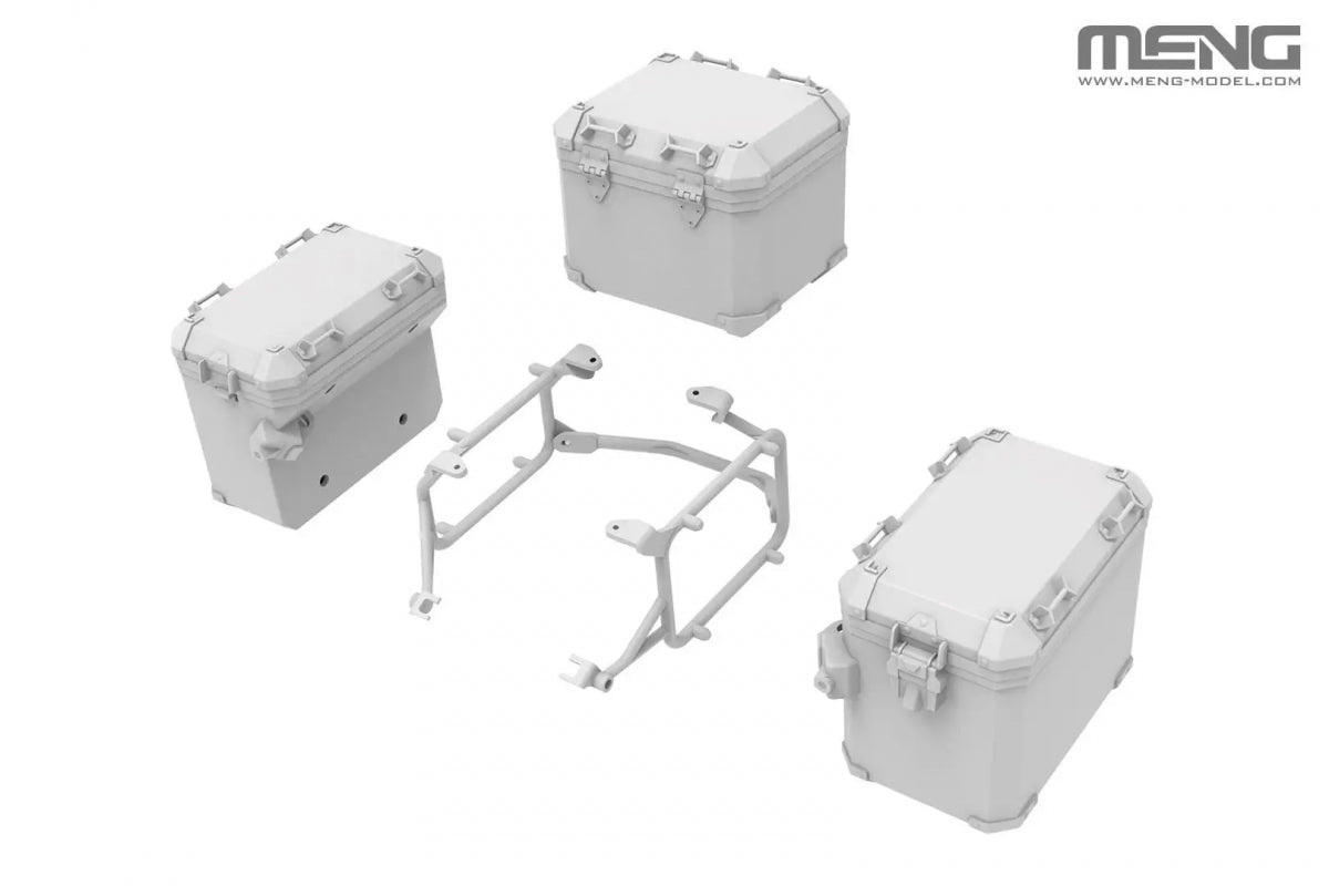 Meng Model SPS-091 BMW R 1250 GS ADV - Luggage Cases (for Meng MT-005/MT-005s kits) 1/9 – zdjęcie 3