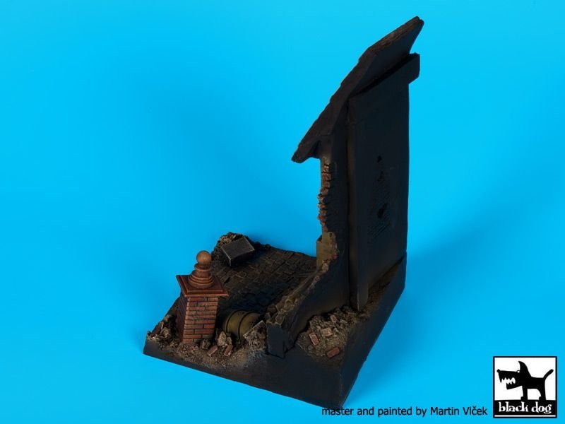 Black Dog D35066 Ruined house base 1/35 – zdjęcie 2