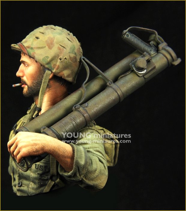 Young Miniatures YM1880 USMC PACIFIC WWII 1/10 – zdjęcie 3