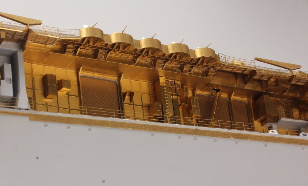 Pontos 27010fn 1/200 USS CV-6 Enterprise 1942 Detail Up Set (Teak Tone wooden deck) 1/200 – zdjęcie 31