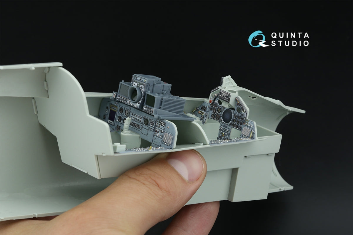 Quinta Studio QDS+32262 Tornado IDS German 3D-Printed &amp; coloured Interior on decal paper (Revell) (Small version) (with 3D-printed resin parts) 1/32