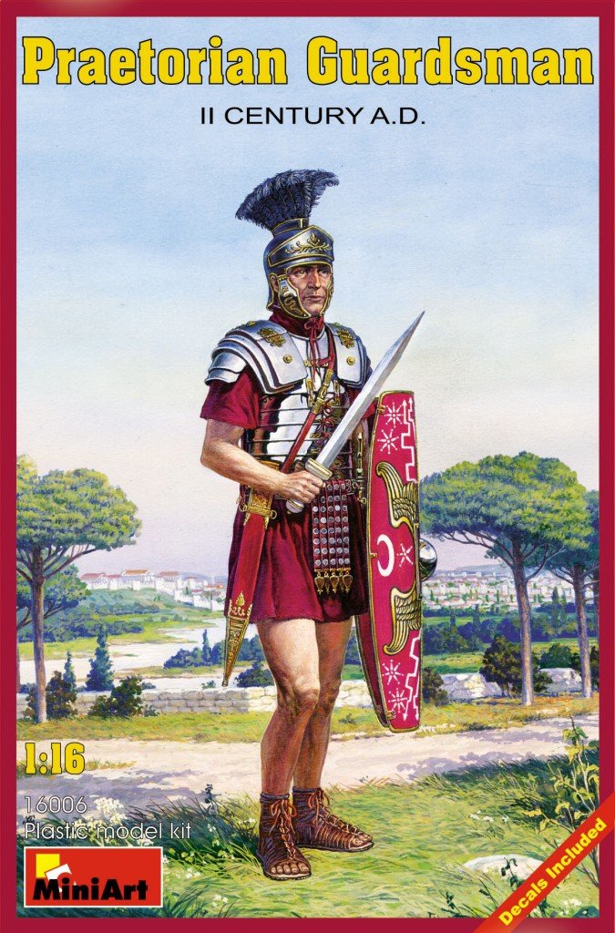 MiniArt 16006 PRAETORIAN GUARDSMAN II CENTURY A.D. 1/16