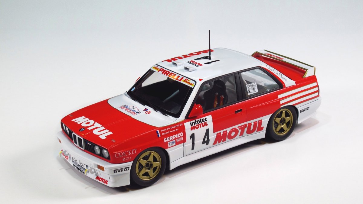 Beemax 24016 BMW M3 E30 Tour De Corse Rally Group 1/24 – zdjęcie 2