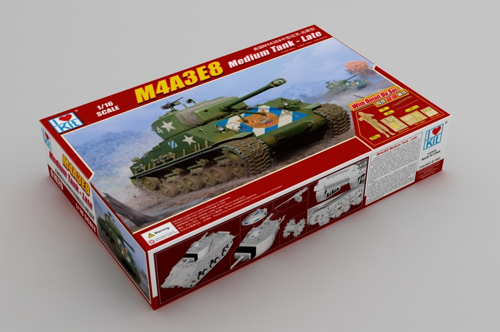 I Love Kit 61620 M4A3E8 Medium Tank - Late 1/16 – zdjęcie 2
