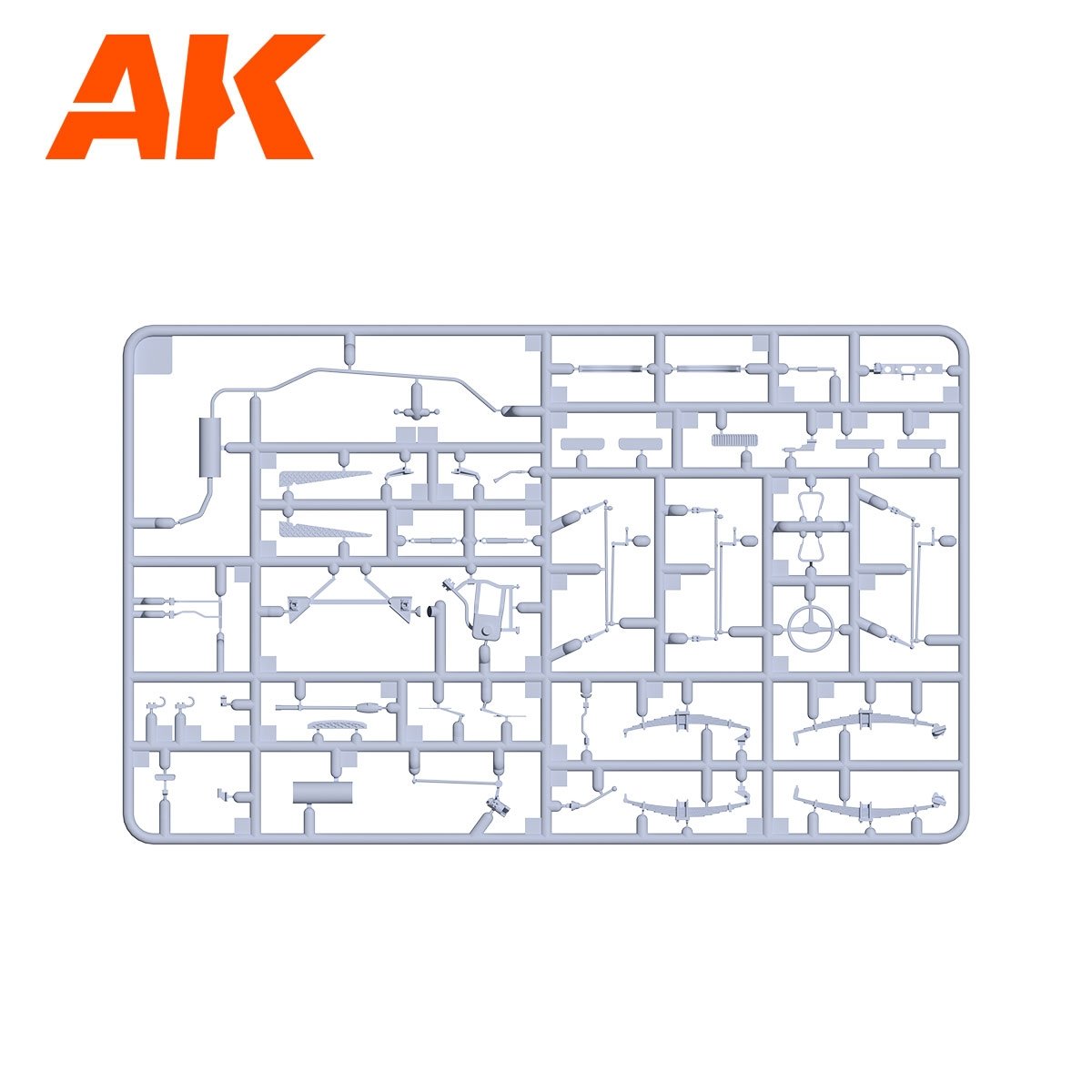 AK Interactive AK35001 FJ43 SUV WITH HARD TOP 1/35 – zdjęcie 17