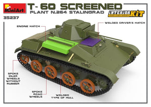 MiniArt 35237 T-60 SCREENED (PLANT NO.264 STALINGRAD) INTERIOR KIT 1/35 – zdjęcie 4