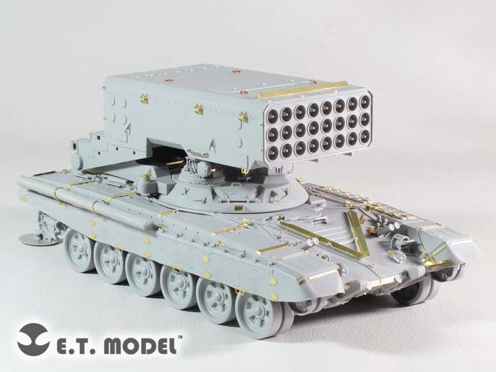 E.T. Model E35-230 Russian TOS-1A Multiple Rocket Launcher (For TRUMPETER 05582) 1/35 – zdjęcie 5