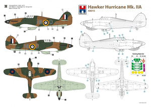 Hobby 2000 48015 Hawker Hurricane Mk.IIA 1/48 – image 2