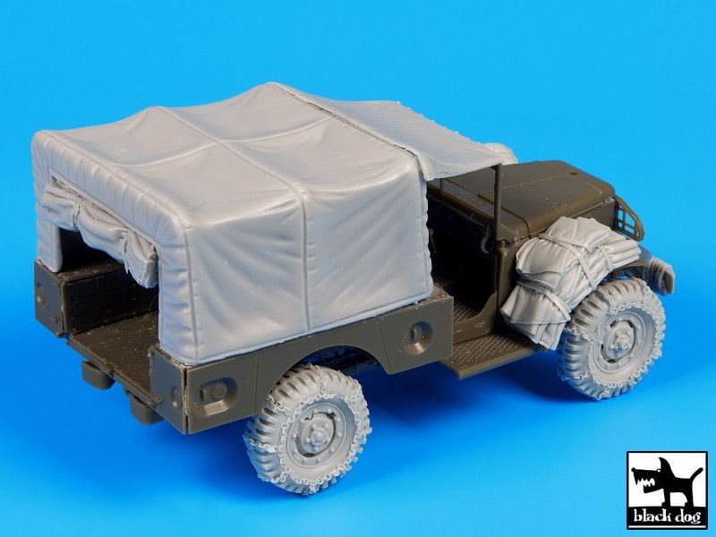 Black Dog T35102 US Dodge accessories set 1/35 – zdjęcie 4
