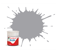 Humbrol AB0040 40 Pale Gray Gloss Acrylic Paint 14ml