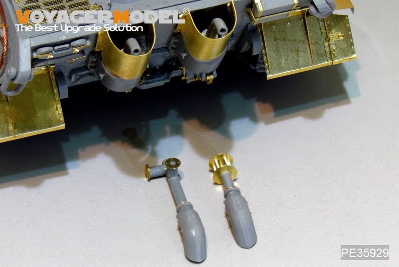 Voyager Model PE35929 WWII German King Tiger (Porsche Turret) For HOBBYBOSS 84530 1/35 – zdjęcie 14