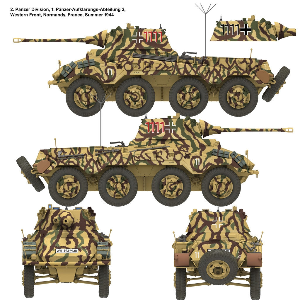 Das Werk DW16006 Sd.Kfz. 234/2 Puma 1/16 – zdjęcie 4