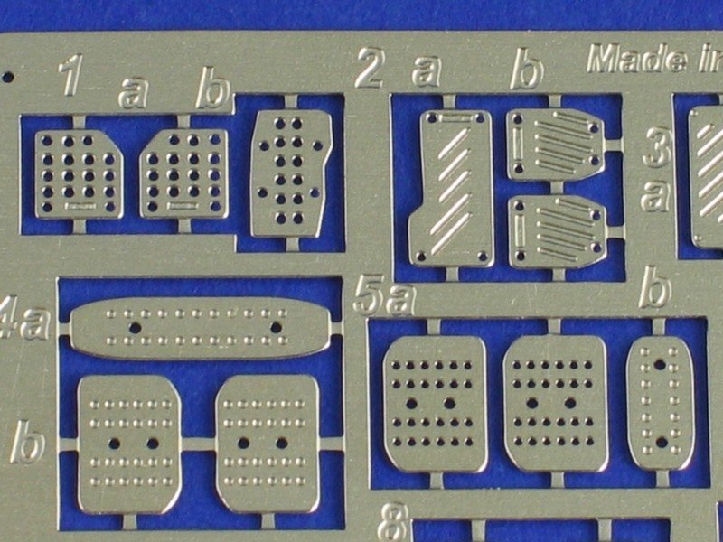 Aber 24011 Pedały do samochodów 1/24 – zdjęcie 2