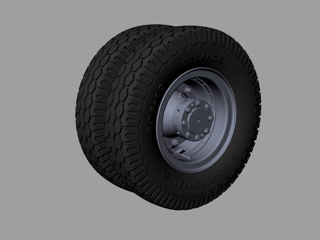 Panzer Art RE35-456 Hanomag SS100 road wheels (Continental) 1/35 – zdjęcie 3