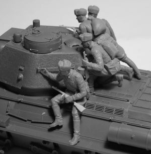 ICM 35640 Soviet Tank Riders (1943-1945) 4 figures 1/35 – zdjęcie 7