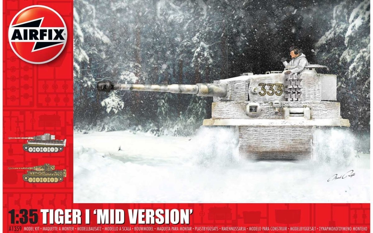 Airfix 1359 Tiger-1, Mid Version 1/35