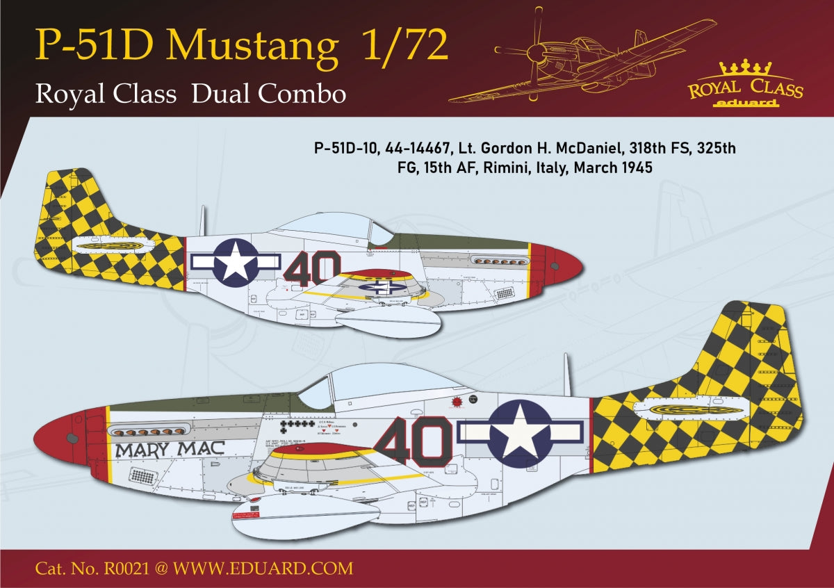 Eduard R0021 P-51D MUSTANG DUAL COMBO 1/72 – zdjęcie 30