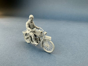 Copper State Models F32-059 German Dispatch Rider riding a motorcycle (Motorcycle not included) 1/32 – Bild 2