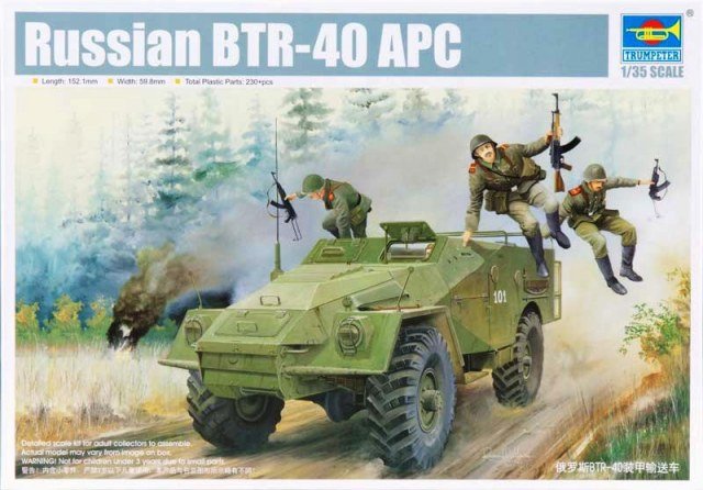 Trumpeter 05517 Russian BTR-40 APC 1/35