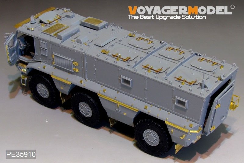 Voyager Model PE35910 Modern Russian KamAZ-63968 Typhoon-K Basic for TAKOM 1/35 – zdjęcie 4