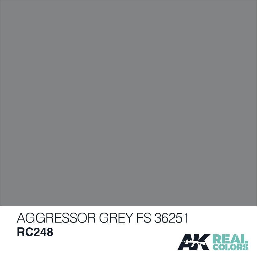 AK Interactive RC248 AGGRESSOR GREY FS 36251 10ML – zdjęcie 2