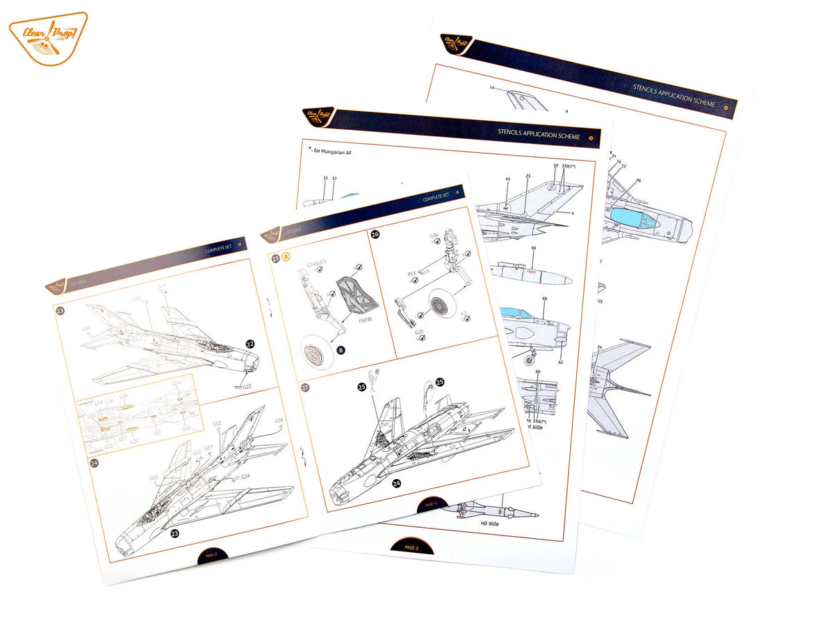 Clear Prop! CP72056 MiG-19 P 1/72 – image 44