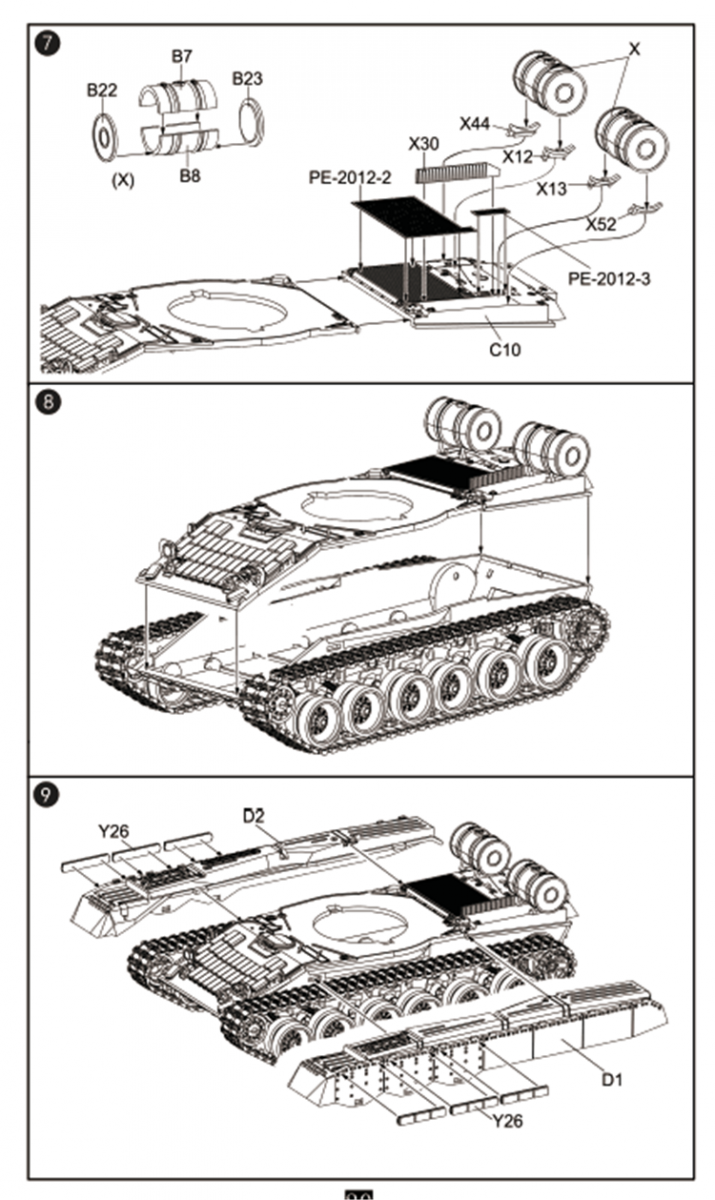 Modelcollect UA72193 Soviet T-80 Main Battle Tank 1970S-1990S N in1 1/72 – image 16