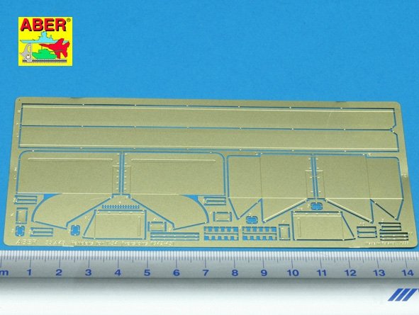 Aber 35A045 Fenders for T-34 (versions 42 to 45) (1/35) – image 2