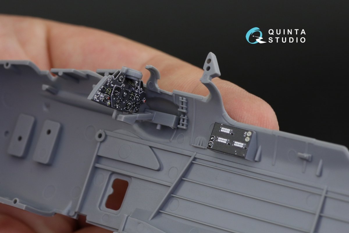 Quinta Studio QD48256 Swordfish Mk.II 3D-Printed &amp;amp; coloured Interior on decal paper ( Tamiya ) 1/48 – zdjęcie 4