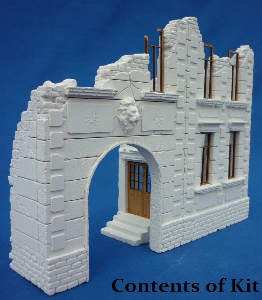 RT-Diorama 35223 Bombed out Houses 1/35 – zdjęcie 2