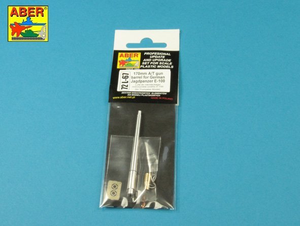 Aber 72L-67 170 mm A/T gun barrel for German Jagdpanzer E-100 1/72 – image 8