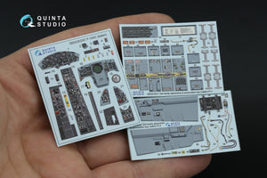 Quinta Studio QD32247 F-104C 3D-Printed &amp;amp; coloured Interior on decal paper (Italeri) 1/32 – zdjęcie 2
