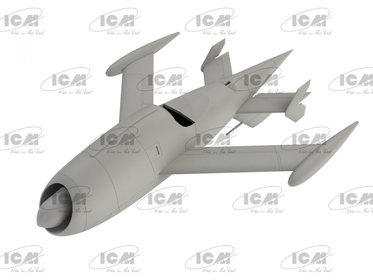 ICM 48400 Q-2A (AQM-34B) Firebee with trailer 1/48 – zdjęcie 9