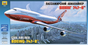 Zvezda 7010 Boeing 747-8 1/144