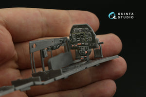 Quinta Studio QDS-32145 P-51D Mustang 3D-Printed &amp;amp; colored Interior on decal paper (Zoukei-Mura SWS) (Small version) 1/32 – image 3