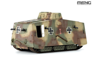 Meng Model TS-017s German A7V Tank (Krupp) &amp; Engine Limited Edition 1/35