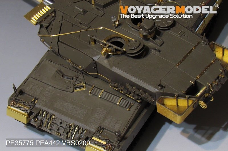 Voyager Model PE35775B Modern German Leopard 2A5 Basic ( Ver.B Gun barrel Include)(For TAMIYA 35242) 1/35 – zdjęcie 3