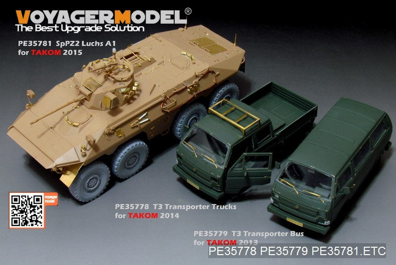 Voyager Model PE35779 Morden German T3 Transporter Bus For TAKOM 2013 1/35 – zdjęcie 2