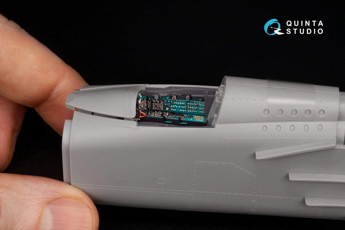 Quinta Studio QD+48560 MiG-25PD 3D-Printed &amp;amp; coloured Interior on decal paper (ICM) (with 3D-printed resin parts) 1/48 – zdjęcie 9