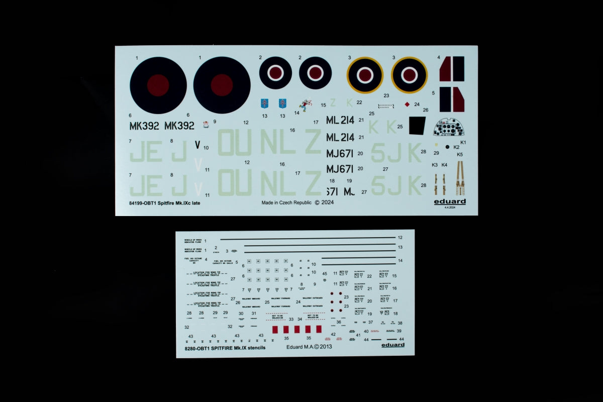 Eduard 84199 Spitfire Mk. IXc late 1/48 – zdjęcie 8