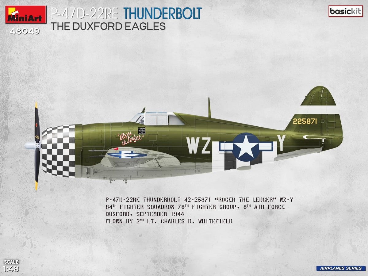 MinArt 48049 P-47D-22RE THUNDERBOLT. THE DUXFORD EAGLES. BASIC KIT 1/48 – imagen 3