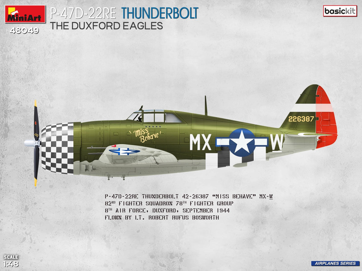 MinArt 48049 P-47D-22RE THUNDERBOLT. THE DUXFORD EAGLES. BASIC KIT 1/48 – imagen 5