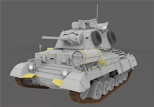 Gecko Models 35GM0002 CRUISER TANK MK.II A,A10 MK.IA WITH INTERIOR 1/35 – immagine 3