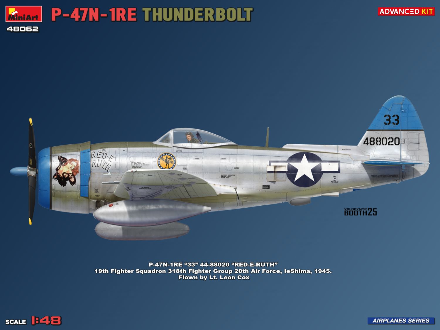 MiniArt 48062P-47N-1RE Thunderbolt. Advanced Kit 1/48 – zdjęcie 3